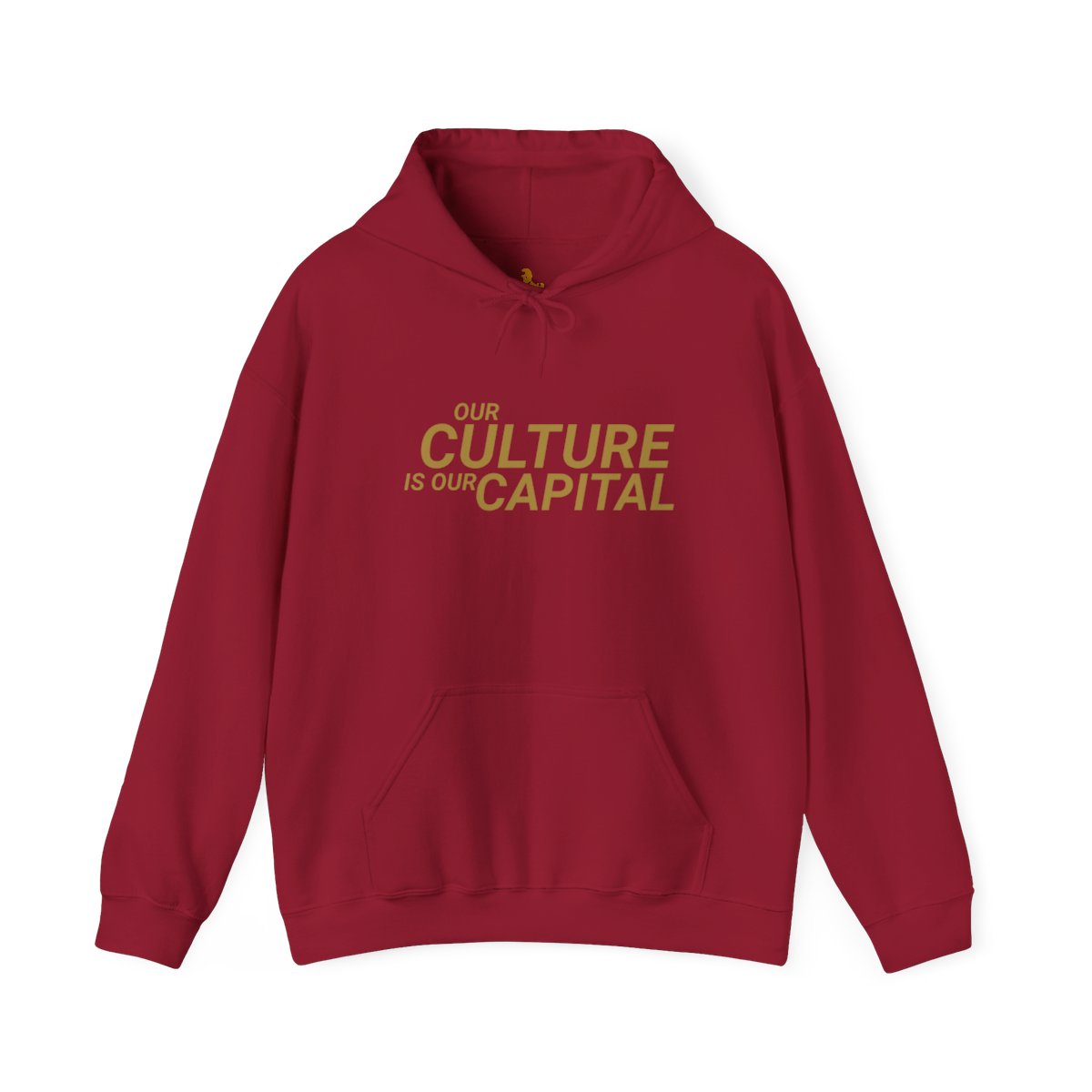 “Our Culture Is Our Capital” Heavy Blend Hoodie