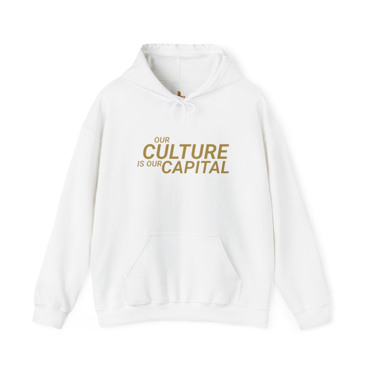 “Our Culture Is Our Capital” Heavy Blend Hoodie