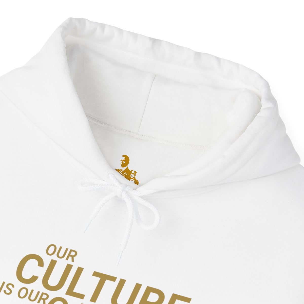 “Our Culture Is Our Capital” Heavy Blend Hoodie