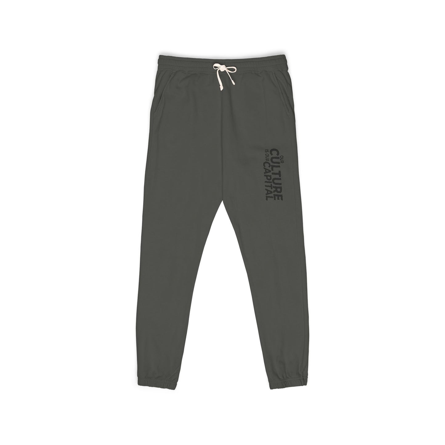 Fleece Sweatpants — 'Home Is Where The Heart Is' Cozy Lounge Joggers